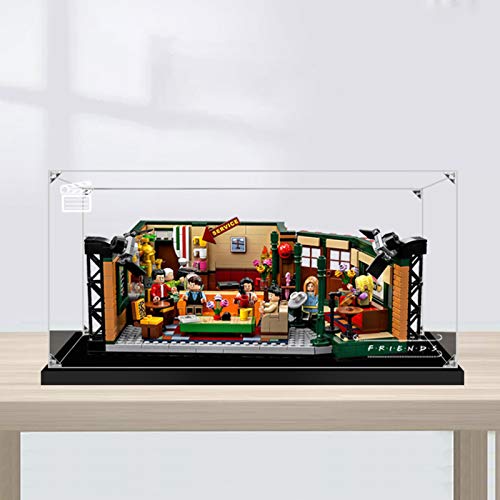 Vitrina de Acrílico para Lego 21319 Ideas Central Perk Friends, Display Case Vitrinas para Colecciones Modelismo (Solo Vitrina) (3mm)