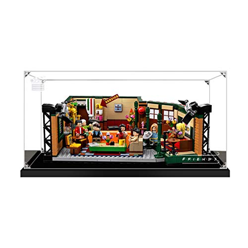 Vitrina de Acrílico para Lego 21319 Ideas Central Perk Friends, Display Case Vitrinas para Colecciones Modelismo (Solo Vitrina) (3mm)