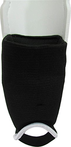 VIZARI Malaga Shin Guard - 70083, S, Negro/Blanco