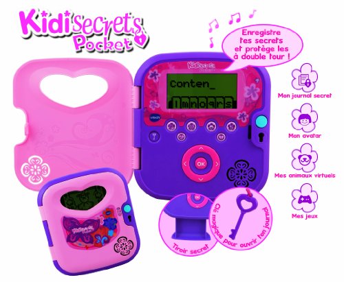 VTech 133505 Kidi Secrets Pocket - Agenda electrónica para niños