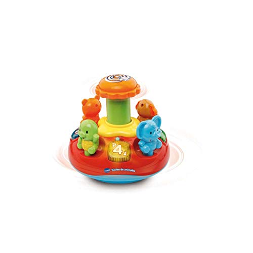 VTech-80-186322 Divertido girador Interactivo, Multicolor (3480-186322)