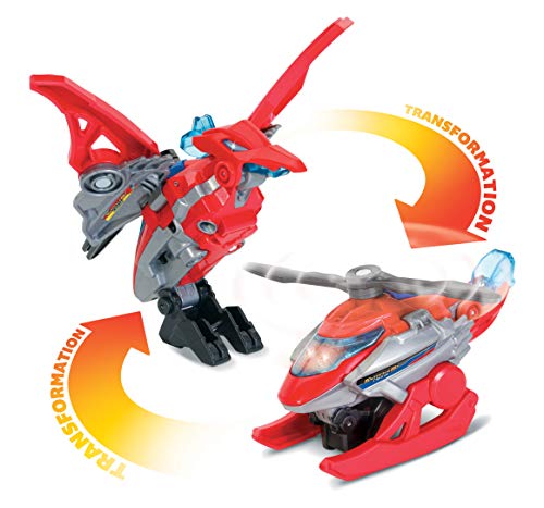 VTech- Alan, El Pteranodón Helicóptero Dinosaurio Interactivo, Multicolor (3480-192122)