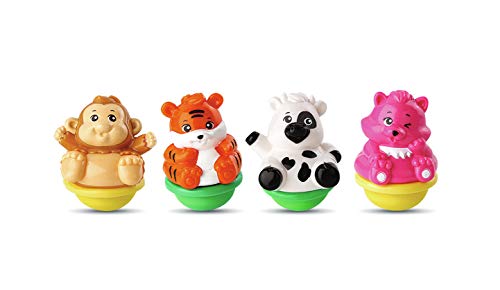 VTech – Árbol de caseta mágico + 4 Animales ZoomiZooz – Juguete para Primera Edad – Versión FR