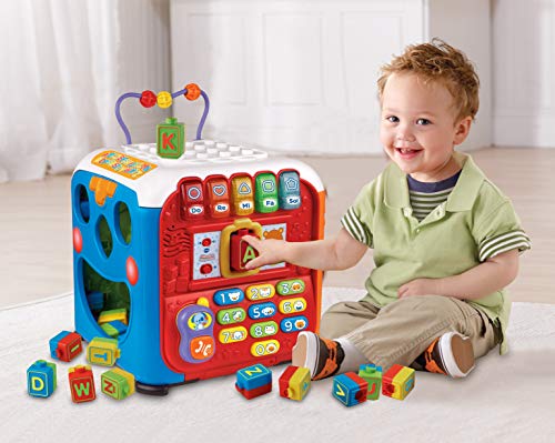 VTech- Baby: Alfacubo Sorpresas Cubo de Actividades, Multicolor (3480-135422)