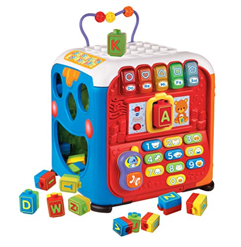 VTech- Baby: Alfacubo Sorpresas Cubo de Actividades, Multicolor (3480-135422)