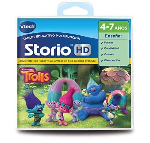 VTech- Cartucho para Storio, Trolls (3480-271022) , color/modelo surtido