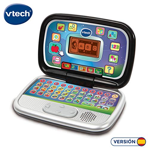 Vtech- Diverblack PC Ordenador Infantil Educativo para Niños, Color negro, única (80-196322)