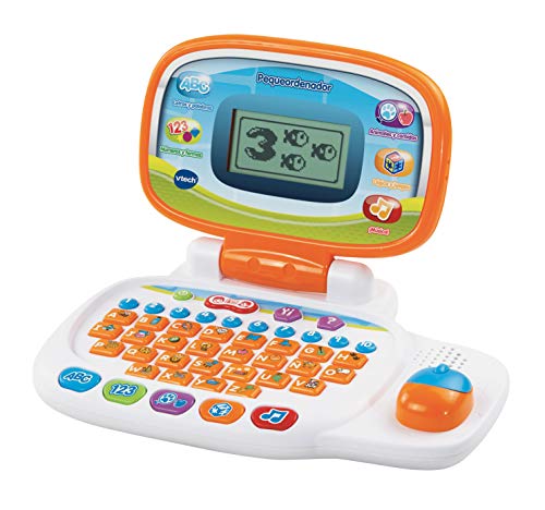 VTech Genio Little App, Juguete para Aprender en casa, Ordenador Tablet Educativo + Pequeordenador, Juguete para Aprender En Casa, Ordenador Infantil