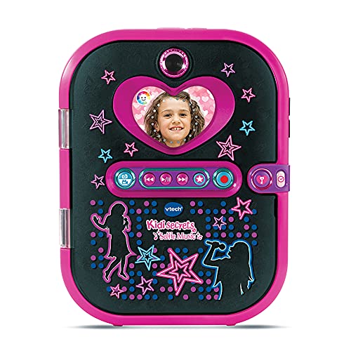 Vtech – KidiSecrets Selfie Music – Agenda electrónica, 163675, Negro , color/modelo surtido