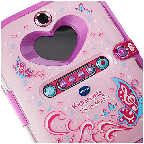 VTech Kidisecrets Selfie Music - Electrónica para niños (Rosa, De plástico, CE, 6 año(s), Chica, 12 año(s))