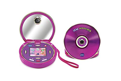 VTech - KidiZoom Pixi, cámara Infantil Rosa, Juguetes educativos - Versión FR