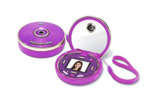 VTech - KidiZoom Pixi, cámara Infantil Rosa, Juguetes educativos - Versión FR