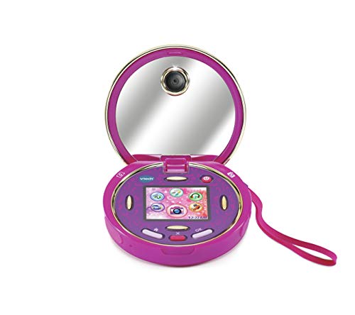 VTech - KidiZoom Pixi, cámara Infantil Rosa, Juguetes educativos - Versión FR