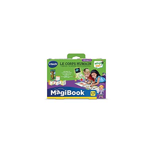 VTech- MAGIBOOK-Le Cuerpo Humano (para MagIPEN) Libro EDUCATIFS, 80-465205, Multicolor