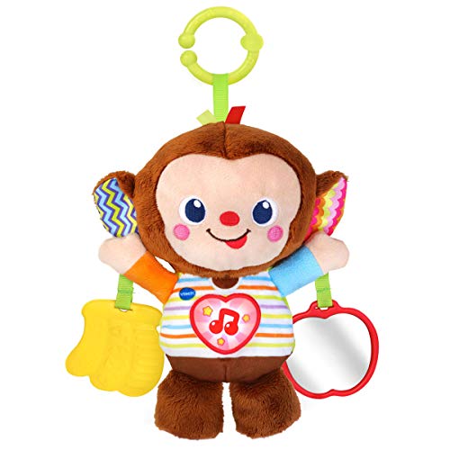 VTech- Monito Bebé Peluche Interactivo, Multicolor (3480-513422)