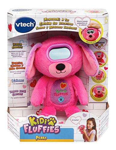 VTech Peluche interactivo Kidi Fluffie Perro (3480-194022) , color/modelo surtido