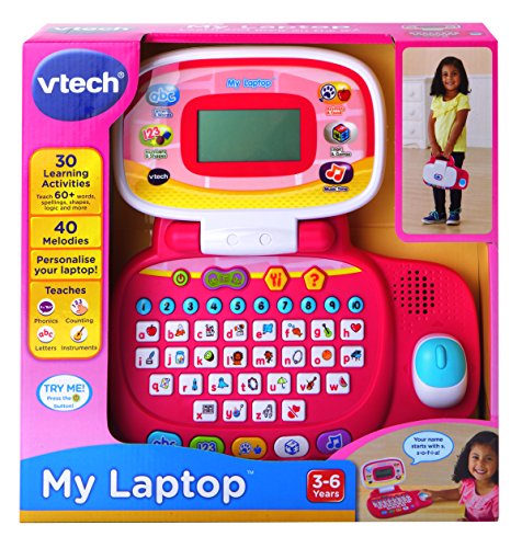 VTech - Peque ordenador educativo, color rosa, versión inglesa (155453)