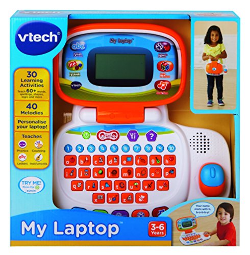 VTech - Peque ordenador educativo, multicolor, versión inglesa (155403)