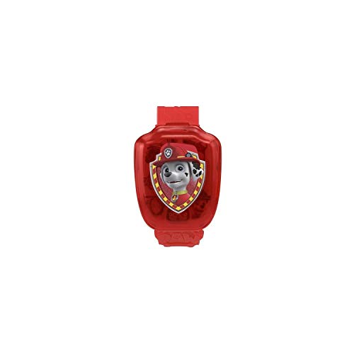 VTech- Reloj Interactivo de Marcus Paw Patro-Patrol Juguetes ELECTRONICOS EDUCATIVOS 80-199565, Multicolor - Versión FR