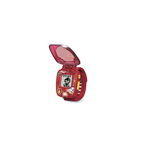 VTech- Reloj Interactivo de Marcus Paw Patro-Patrol Juguetes ELECTRONICOS EDUCATIVOS 80-199565, Multicolor - Versión FR