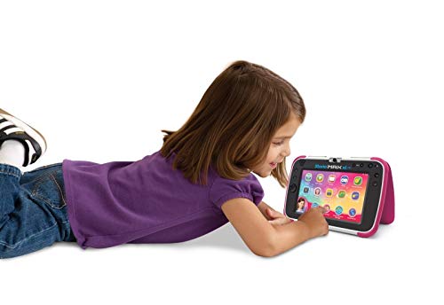 VTech - Storio Max XL 2.0, Tablet educativo multifunción 7", especialmente diseñado para niños, cámara 180º para fotos y selfies, vídeos, juegos, cine, historias, color rosa, versión ESP (80-194657)