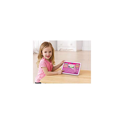 VTech - Tableta Little App para el Aprendizaje, Pantalla Color, Color Rosa, versión Francesa