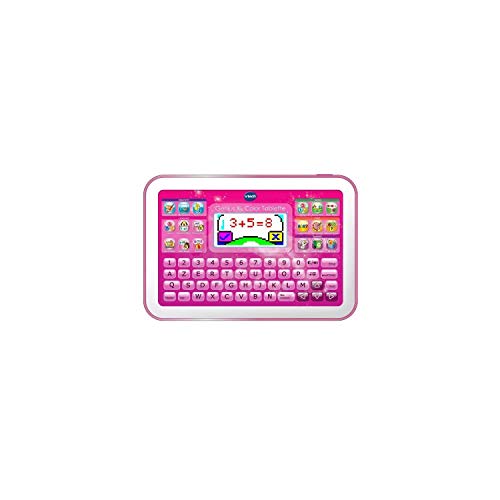 VTech - Tableta Little App para el Aprendizaje, Pantalla Color, Color Rosa, versión Francesa