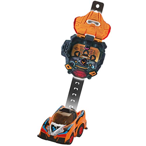 VTech Turbo Force Racers Circuito de Carreras, Pista de Acrobacias para los Coches Teledirigidos, Incluye 1 Coche Control Remoto + Mando Turbocontrol, Multicolor (3480-517522) , color/modelo surtido