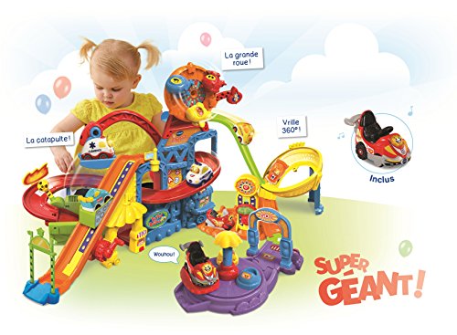 VTech – Tut Bolides Maxi de Parque de Atracciones Loulou Super Casse-COU Juguete interactiva, 504005, Multicolor, Talla única