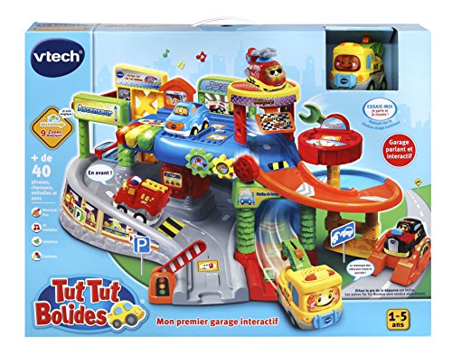 VTech Tut Tut Bolides Mon premier garage interactif Niño - Juegos educativos (AAA, 500 mm, 116 mm, 381 mm, 2 kg) , color/modelo surtido