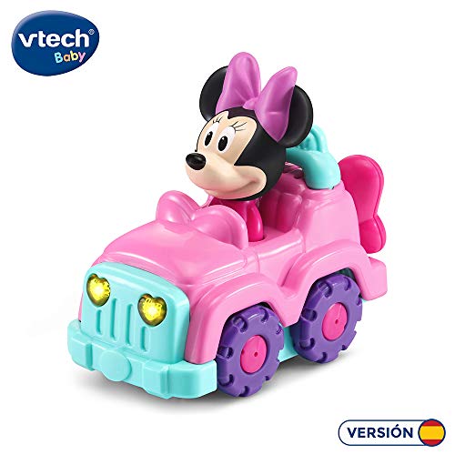 VTech - Tut Tut Bólido Disney Todoterreno de Minnie, Multicolor (TTB Coche todo terreno de Minnie .)