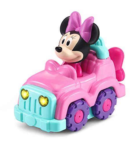 VTech - Tut Tut Bólido Disney Todoterreno de Minnie, Multicolor (TTB Coche todo terreno de Minnie .)