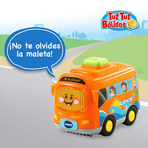 VTech TutTut Bólidos Pack de 3 coches con botón sorpresa, Alan fórmula 1, Mar el autocar y Marieta la avioneta, multicolor (3480-242177) , color/modelo surtido