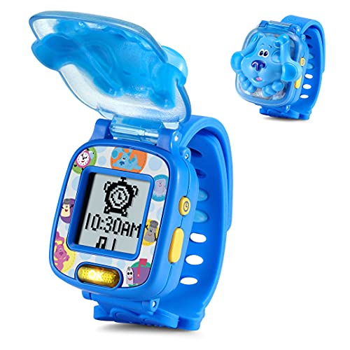 VTech VTech-123-611722 Pistas de Blue y tú Reloj de Aprendizaje, Juguete Educativo para niños +3 años, Voces Originales de la Serie, Color Azul, versión ESP (3480-611722)