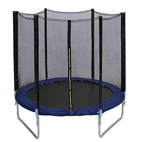 Wangkangyi 6ft Cama Elastica Niños,Cama Elastica Exterior con Red Protectora,Camas Elasticas para Niños Exterior,Trampolin Infantil 1,8 Metros de Diámetro,Aguanta 300 kg