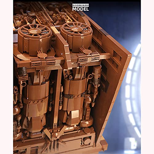 WANZPITS 21009 Star Planet Series App Control Remoto Desert Creeper Sandcrawler Model Technic Building Kit Juego Coleccionable De Star Wars Starships Ensamblar Ladrillos,13168pcs