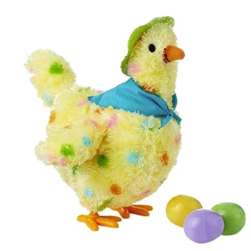 Washranp Gallina Que Pone Huevos De Peluche, Pollo, Juguete De Peluche, Dibujos Animados Musicales para Niños