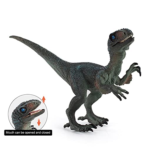 Wawogic Modelo de Dinosaurio Parque de Dinosaurios Velociraptor Dilophosaurus Figuras del Mundo Juguetes de Dinosaurio Animales Modelo Juguetes para Niños