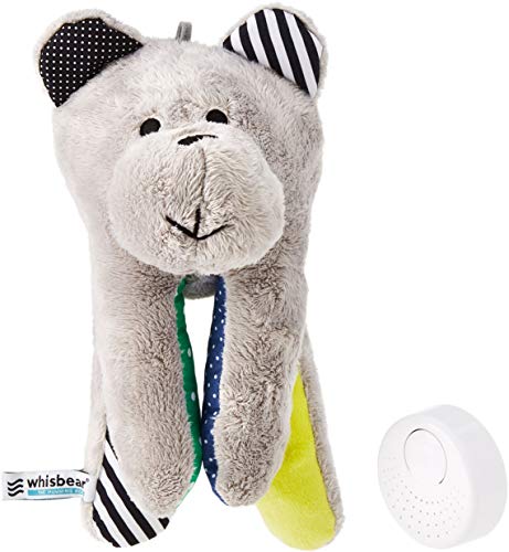 Whisbear Peluche El Osito que Murmulla, Gris/Amarillo