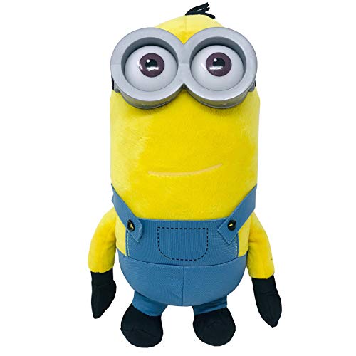 Whitehouse Peluches Minions Bob Kevin Stuart 25/30cm Minion con Gafas de Plástico, Peluche Suave y blandito, Pack 3 Peluches Minion