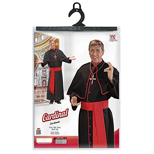 WIDMANN Widman - Disfraz de vicario sacerdote adultos, talla XL (7422C)