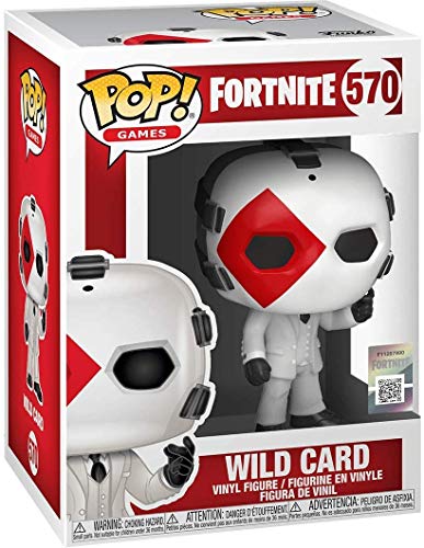 Wild Card: Funk o Pop! Games Vinyl Figure Bundle with 1 Compatible 'ToysDiva' Graphic Protector (570 - 44733 - B)