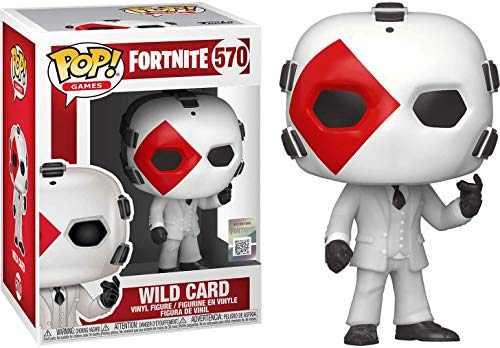 Wild Card: Funk o Pop! Games Vinyl Figure Bundle with 1 Compatible 'ToysDiva' Graphic Protector (570 - 44733 - B)