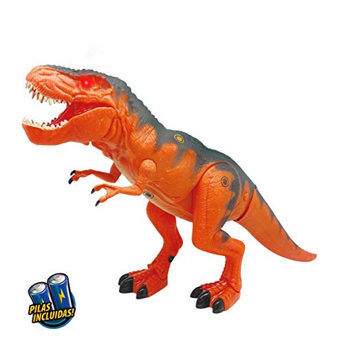 Wild predators T Táctil, juegos niños, tiranosaurio rex, figura, dinosaurios de juguete, color surtido (World Brands 80089)