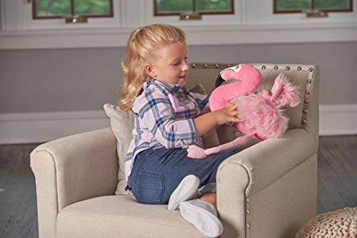 Wild Republic-10927 Peluche Flamenco Cuddlekins, Color Rosa (10927)