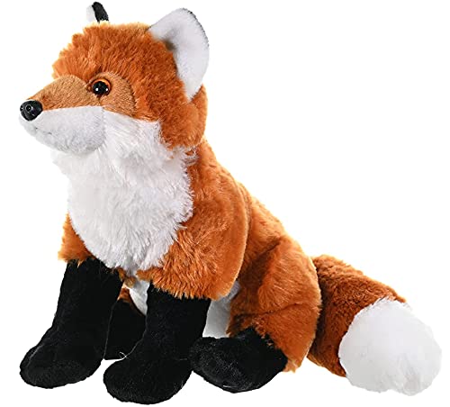 Wild Republic-10944 CK Zorro de Peluche Cuddlekins, Color Naranja (10944)