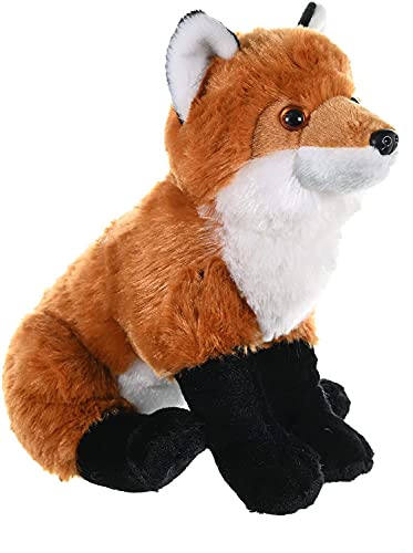 Wild Republic-10944 CK Zorro de Peluche Cuddlekins, Color Naranja (10944)