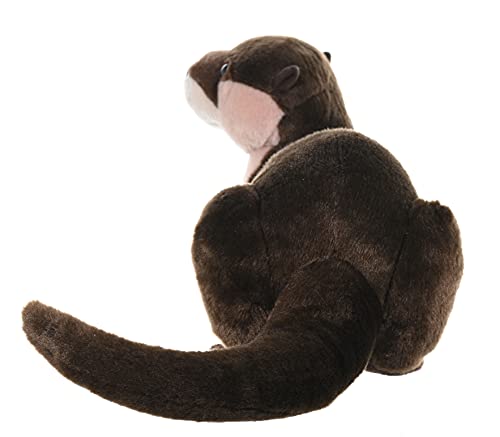 Wild Republic-10949 Peluche Nutria Europea Cuddlekins, Color marrón, 15" (10949)