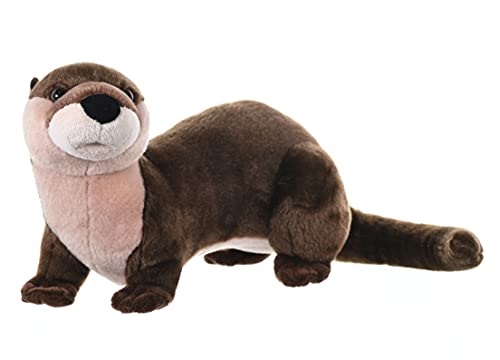 Wild Republic-10949 Peluche Nutria Europea Cuddlekins, Color marrón, 15" (10949)