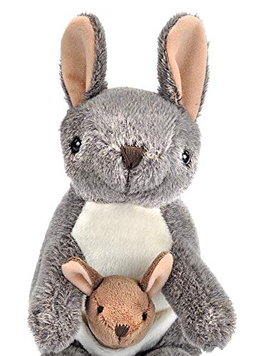 Wild Republic- CK Mini Canguro de Peluche, 20 cm (10867)